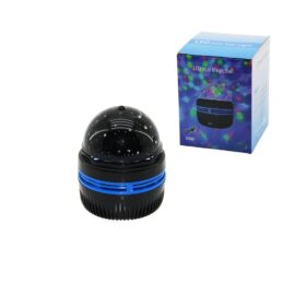 MİNİ GECE LAMBASI PİLLİ - USBLİ GÜN IŞIK - RENKLİ IŞIK RENK DEĞİŞTİRME - MANUEL DÖNERLİ (4172)