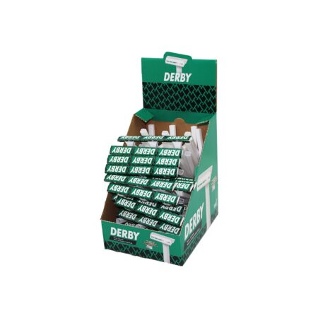 DERBY TEK BIÇAK 100PCS BANYO SAPLI JİLET (4172)