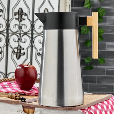 2LT BAMBU SAP ÇELİK TERMOS INOX SERİSİ 12 SAAT SICAK - 24 SAAT SOĞUK ÇİFT CONTALI KAPAK (4172)