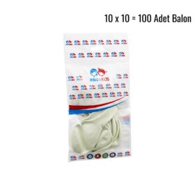 BEYAZ 100PCS BALON G-90A (4172)