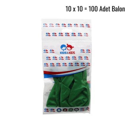 KOYU YEŞİL 100PCS BALON G-90A (4172)