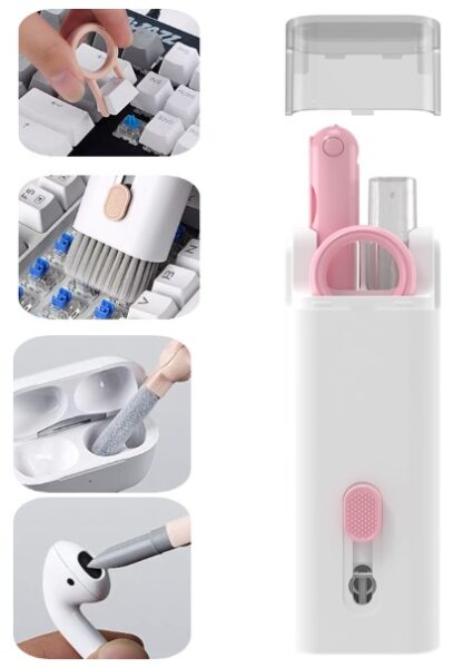 Çok Fonksiyonlu 7 Parça Airpods Klavye Ekran Kulaklık Temizleme Kiti (4172)