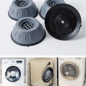 Çamaşır Makinesi Titreşim Engelleyici Stoper GRİ 4 lü Set (4172)