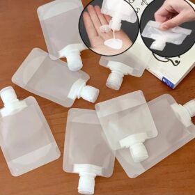 3 Adet 100ml Krem Şampuan Kabı Tekrar Kullanılabilir Set (4172)