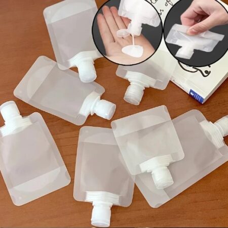 3 Adet 100ml Krem Şampuan Kabı Tekrar Kullanılabilir Set (4172)