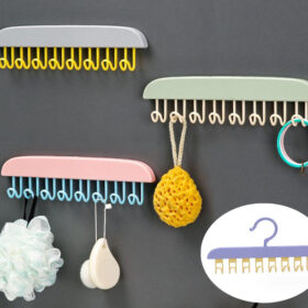 8 Kancalı Çok Amaçlı Yapışkanlı Askı (4172)