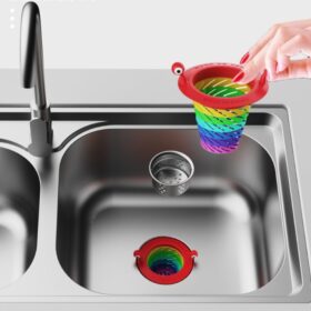 Renkli 6 Kademeli Lavabo Süzgeci (4172)