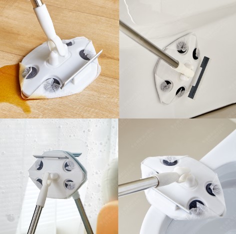 Islak Mendil Uyumlu Pratik Çek Çekli Mop (4172) - Görsel 5