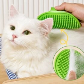 Hayvan Tüy Toplama Yıkama ve Köşe Kaşınma Silikon Fırçası (4172)