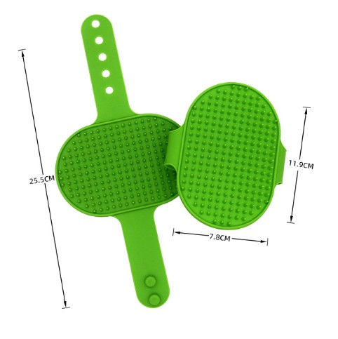 Hayvan Tüy Toplama Yıkama ve Köşe Kaşınma Silikon Fırçası (4172) - Görsel 5