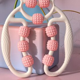 Selülit Masaj Aleti 9 Tekerlekli Lenf Drenaj Rulosu (4172)