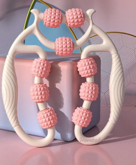 Selülit Masaj Aleti 9 Tekerlekli Lenf Drenaj Rulosu (4172)
