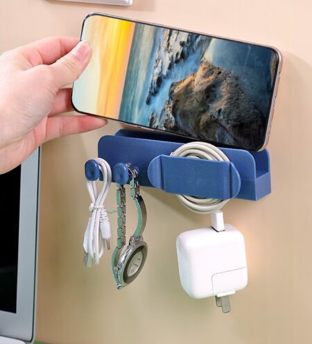 Pratik Kablo Düzenleyici ve Telefon Şarj Standı (4172)