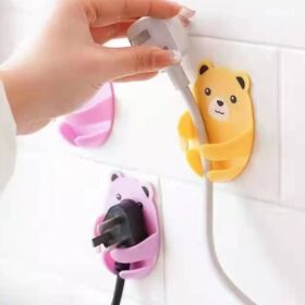 Ayıcık Desenli Çok Amaçlı 4 lü Fiş Tutucu (4172)