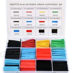 560 Parça Set Isıyla Daralan Makaron Kablo Koruyucu Kılıf (4172)