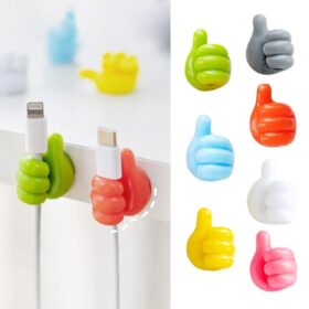 El Şeklinde Kauçuk Çok Amaçlı Kablo Tutacak 10 Adet (4172)