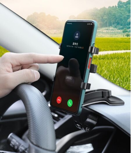 Araba Gösterge Üstüne Takılan 360 Oynar Başlıklı Telefon Tutucu (4172)