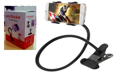 Akrobat Telefon Tutucu Oynar Başlıklı (SİYAH) (KUTULU) (4172)