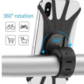 Esnek Silikon Örümcek Bisiklet Telefon Tutucu (4172)