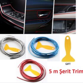 Araba Dekorasyon Şeridi 5 Metre Trim Şeridi (4172)