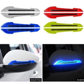 Araba Ayna Çarpma Koruyucu Renkli Reflektif Şerit (4172)