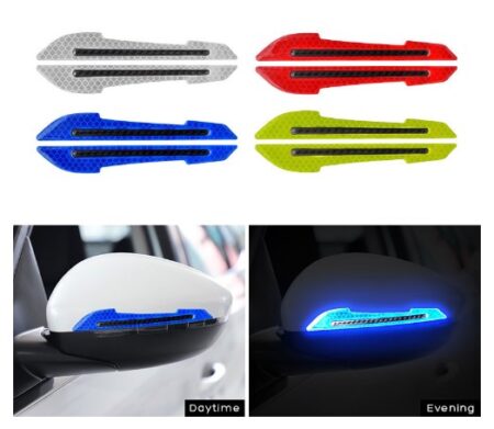 Araba Ayna Çarpma Koruyucu Renkli Reflektif Şerit (4172)