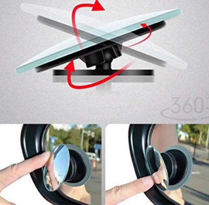 Çerçevesiz Ayarlanabilir Kör Nokta Aynası 2 li (4172) - Görsel 3