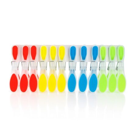 İz Bırakmayan Silikon Mandal 12 li (4172)