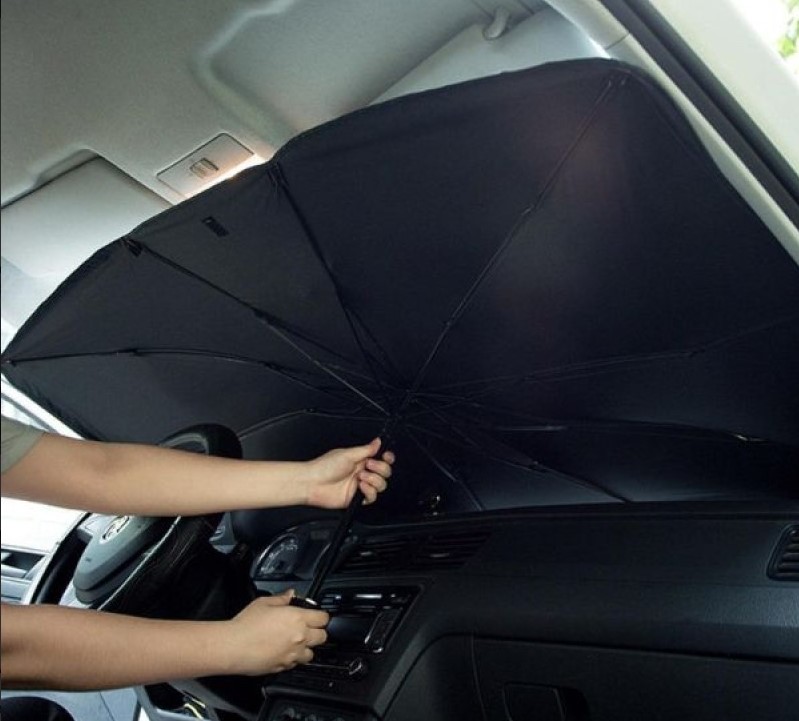 Katlanabilir Araba Ön Cam Güneşliği Şemsiye (4172) - Görsel 3