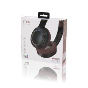 RGB RENKLİ IŞIKLI ŞARJLI BLUETOOTH KULAK ÜSTÜ KABLOSUZ KULAKLIK PL-2372 (4172)