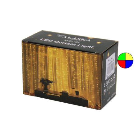 RGB 3X3MT USB - KUMANDALI TEL PERDE LED - DEKOR LAMBA (4172)