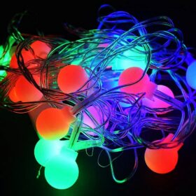 GÜN IŞIĞI - TOP 3MT PİLLİ 2 FONKSİYONLU PERİ LED - DEKOR LAMBA (4172)