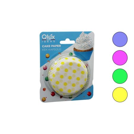 50PCS TURTA - CUPCAKE KEK KAPSÜL (4172)