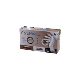 COREMED BİMEL L BEDEN PUDRALI MUAYENE ELDİVENİ 100LÜ (4172)