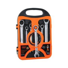 7 PCS CIRCIR KOMBİNE ANAHTAR SETİ 8-10-12-13-14-17-19MMPLASTİK TAŞIMA ÇANTALI (K0)