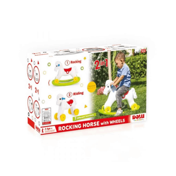 7078 Dolu, Sallanan Tekerlekli At - Görsel 3