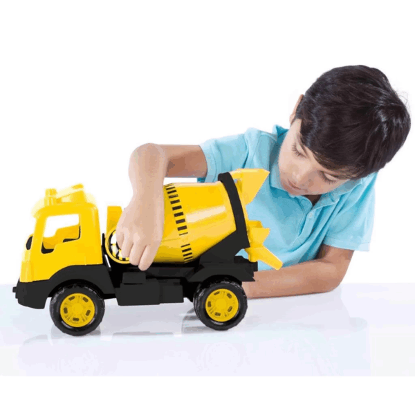 Çocuk 7121 Çimento Kamyonu 42 cm -Dolu - Görsel 5