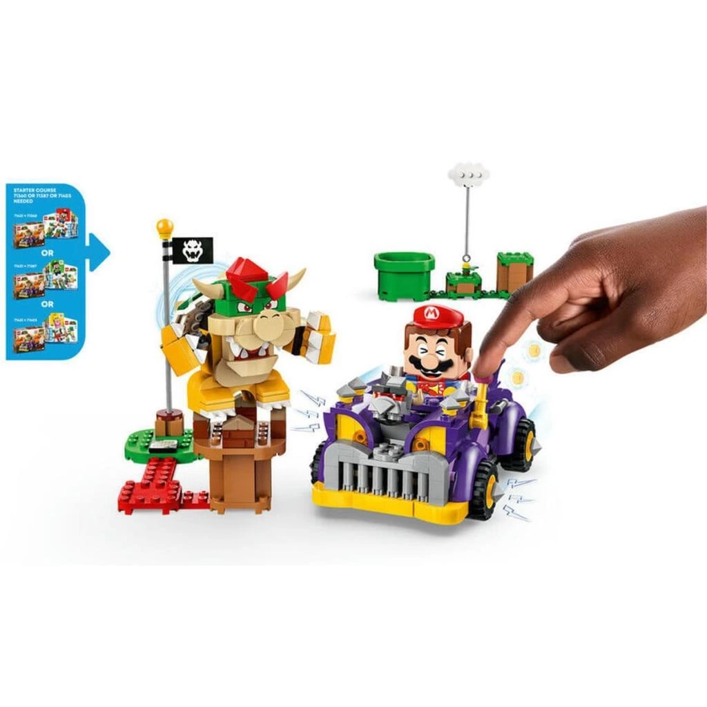 Çocuk 71431 ® Super Mario™ Bowser'ın Büyük Arabası Ek Macera Seti 458 parça +7 yaş - Görsel 3