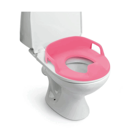 Çocuk 7173 Lazımlık Adaptor Basamak 3IN1  Pembe -Dolu