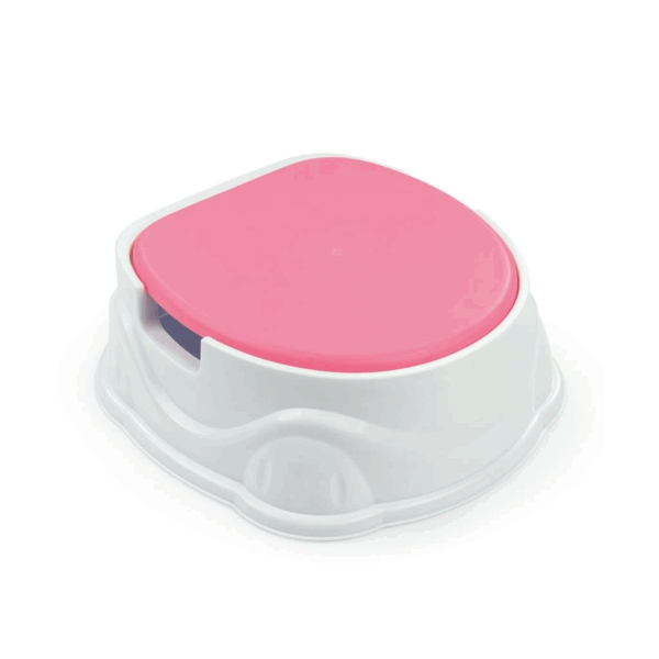 Çocuk 7173 Lazımlık Adaptor Basamak 3IN1  Pembe -Dolu - Görsel 3