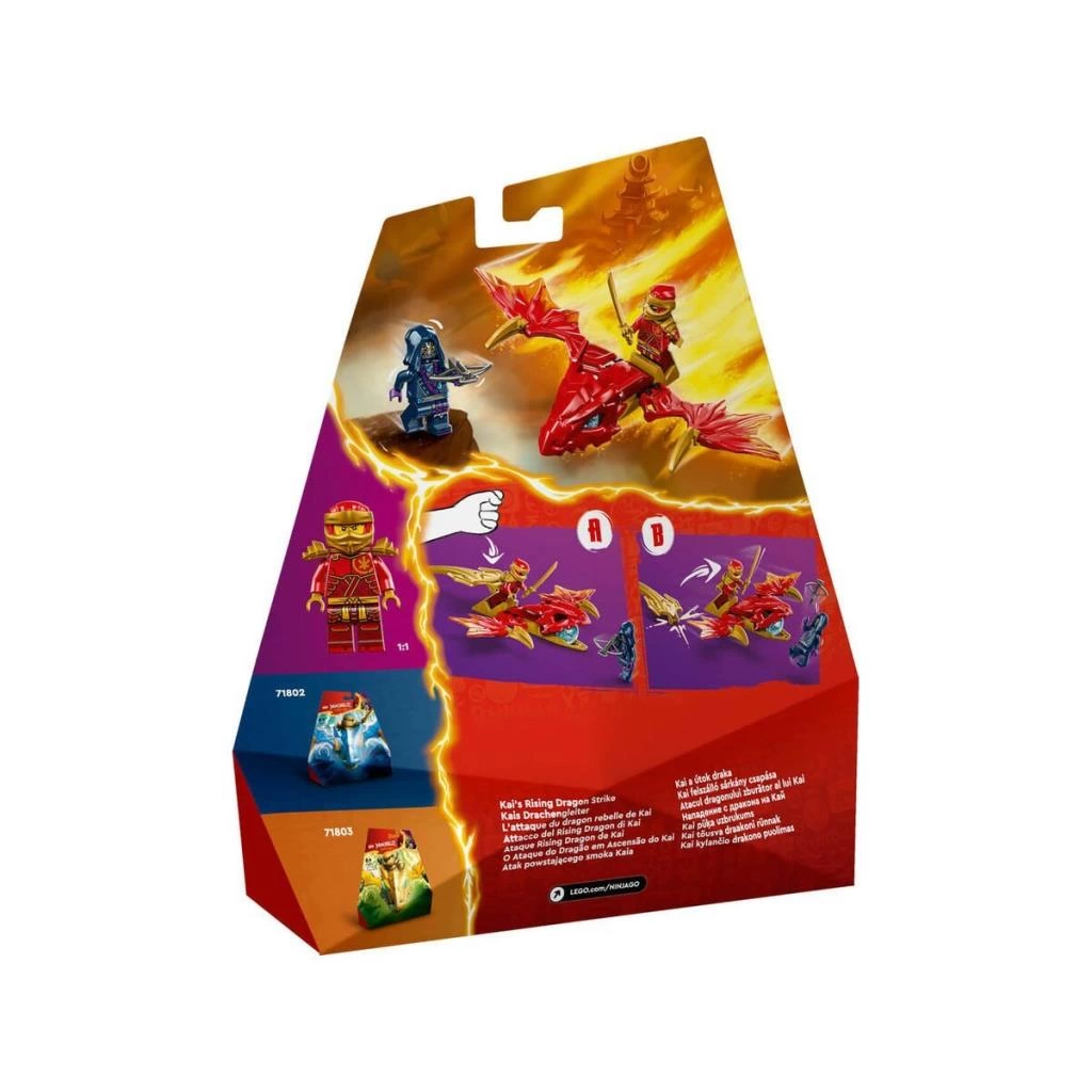 71801 ® NINJAGO® Kai'nin Yükselen Ejderha Vuruşu 24 parça +6 yaş - Görsel 3