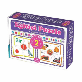 Çocuk 7193 Çark Puzzle Sayılar -Dıytoy