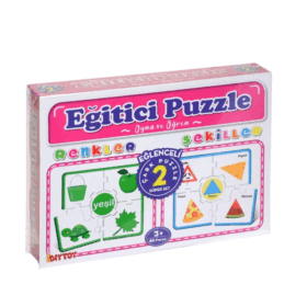 Çocuk 7194 DıyToy ÇARK PUZZLE RENKLER