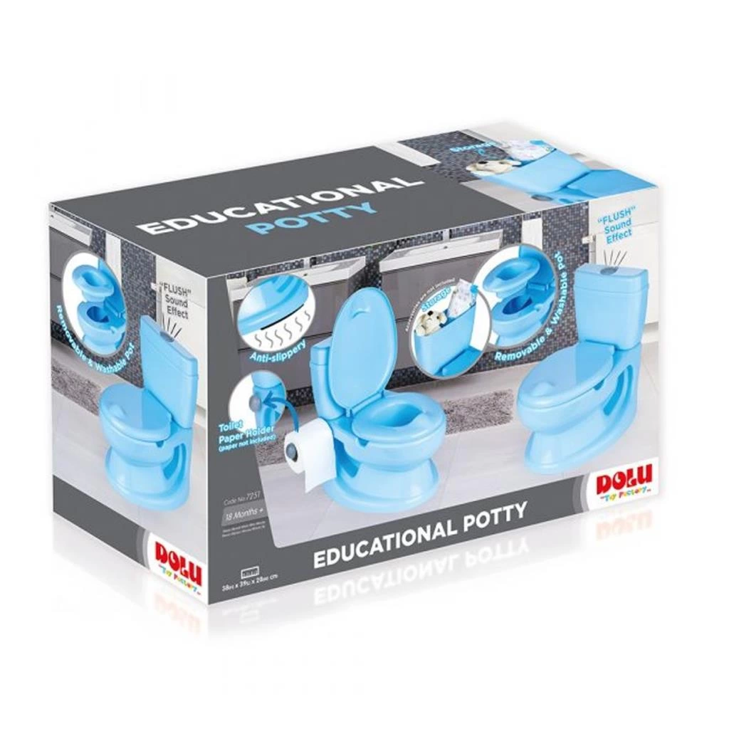 7251 Eğitici Lazımlık Mavi -Dolu - Görsel 2