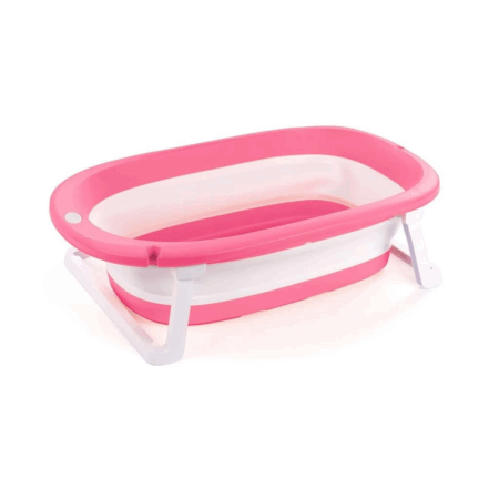 Çocuk 7260 Küçük Katlanabilir Küvet Pembe -Dolu