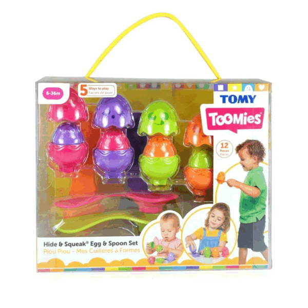 Çocuk 73082 Tomy Saklambaçlı Yumurtalar Kaşık Seti - Görsel 2