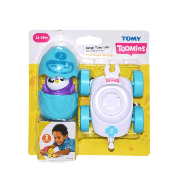Çocuk 73088 Tomy Yarışcı Yumurtalar 12-36 ay - Görsel 2
