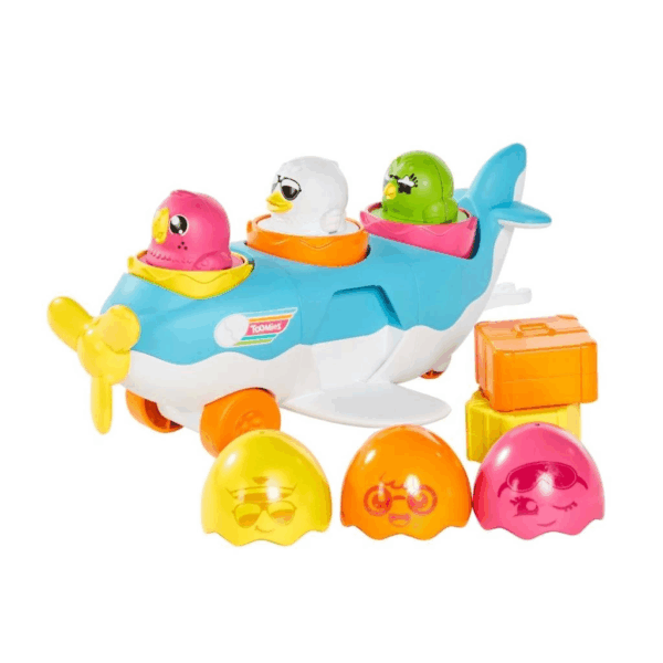 73147 Tomy 2si1 arada Uçak ve Saklambaçlı Yumurtalar - Görsel 2