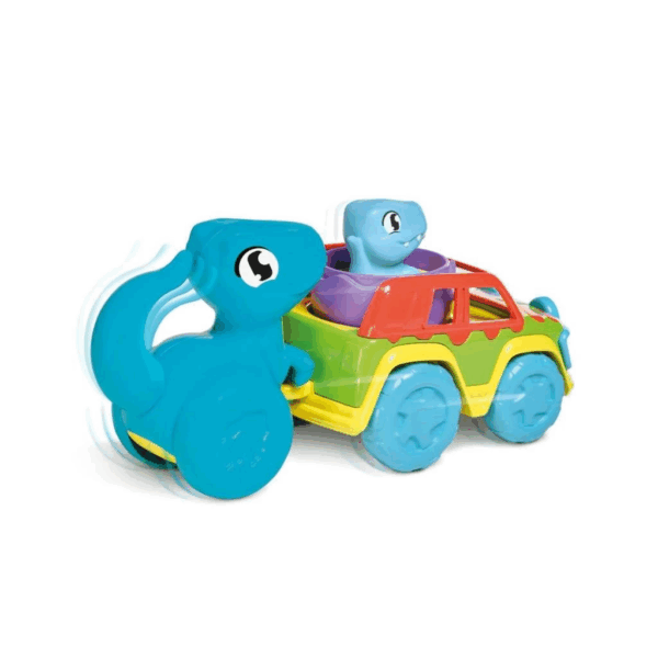 Çocuk 73251 Tomy - Jurassic World Dino ve Renkli Araç - Toomies +12 ay - Görsel 3