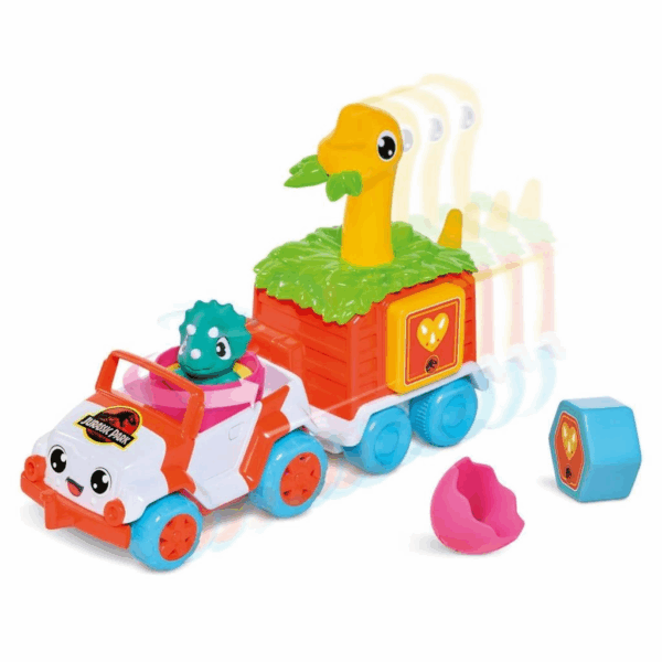 73253 Tomy - Jurassic World Dino Kurtarma Aracı - Toomies +12 ay - Görsel 5